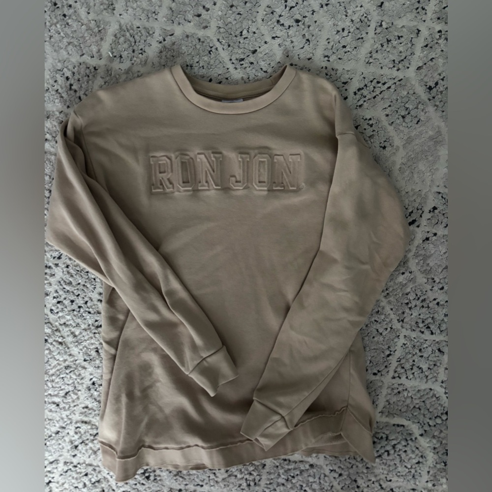 RonJon Tan Crewneck